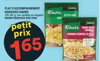 Super C PLAT D'ACCOMPAGNEMENT SIDEKICKS KNORR | KNORR SIDEKICKS SIDE DISH offer