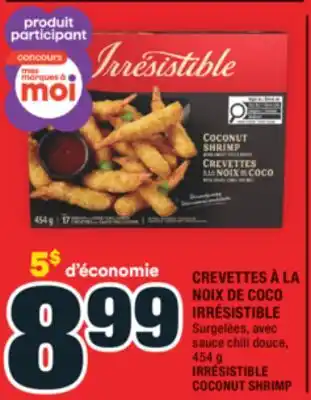 Super C CREVETTES À LA NOIX DE COCO IRRÉSISTIBLE | IRRÉSISTIBLE COCONUT SHRIMP offer