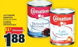 Super C LAIT ÉVAPORÉ CARNATION | CARNATION EVAPORATED MILK offer