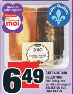 Super C GÂTEAUX DUO SELECTION | SELECTION DUO LOAF CAKES offer