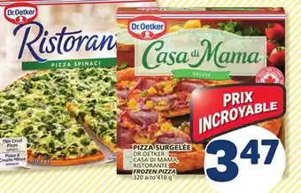 Marché Bonichoix DR.OETKER CASA DI MAMA, RISTORANTE FROZEN PIZZA offer