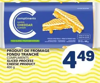 Marché Bonichoix COMPLIMENTS SLICED PROCESS CHEESE PRODUCT offer