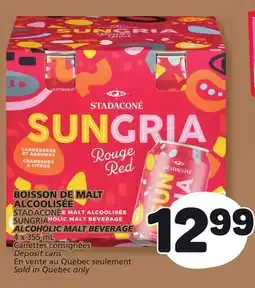 Marché Bonichoix SUNGRIA ALCOHOLIC MALT BEVERAGE offer