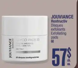 Jean Coutu JOUVIANCE Restructiv Exfoliating pads offer