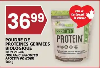 Rachelle-Bery Grocery BIOLOGIQUE IRON VEGAN ORGANIC SPROUTED PROTEIN POWDER offer