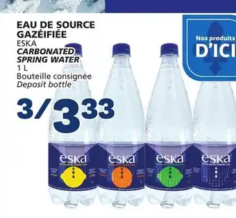 Marché Bonichoix ESKA CARBONATED SPRING WATER offer