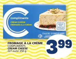 Marché Bonichoix COMPLIMENTS CREAM CHEESE offer