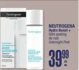 Jean Coutu NEUTROGENA Hydro Boost + Overnight Peel offer