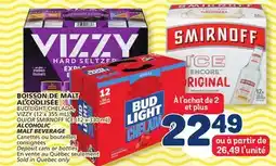 Marché Bonichoix ALCOHOLIC BUD LIGHT CHELADA,SMIRNOFF ICE offer