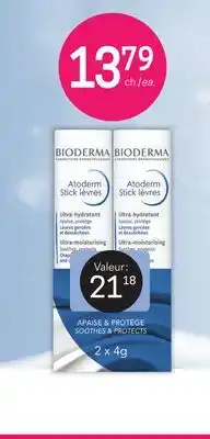 Uniprix BIODERMA Découvrez nos duos essentials de l'hiver offer