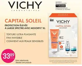 Uniprix VICHY Soins sélectionnés/Selected care products offer