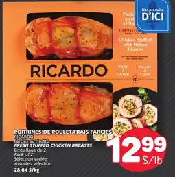 Marché Bonichoix RICARDO FRESH STUFFED CHICKEN BREASTS offer