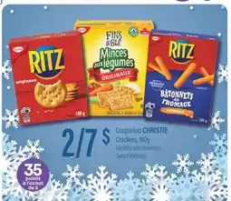 Jean Coutu Craquelins CHRISTIE Crackers, 180g offer