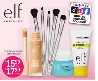 Uniprix E.L.F. Produits sélectionnés/Selected products offer