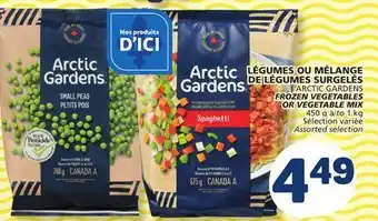 Marché Bonichoix ARCTIC GARDENS FROZEN VEGETABLES OR VEGETABLE MIX offer