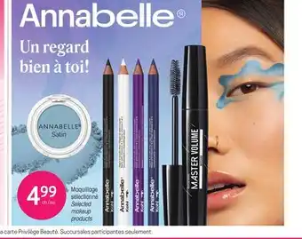 Uniprix Annabelle Maquillage sélectionné/Selected makeup products offer