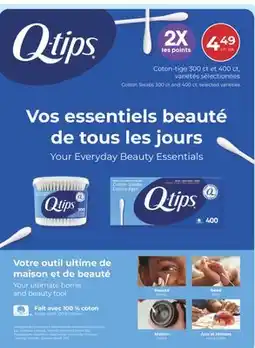 Jean Coutu Q-TIPS Cotton Swabs offer