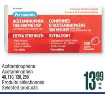 Jean Coutu PERSONNELLE Acetaminophen offer