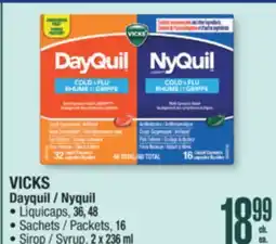 Jean Coutu VICKS Dayquil / Nyquil offer