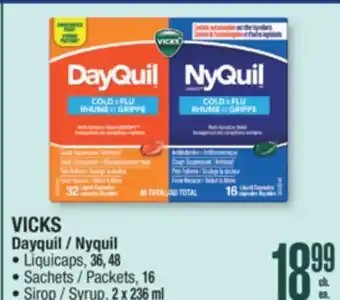 Jean Coutu VICKS Dayquil / Nyquil offer