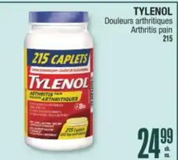 Jean Coutu TYLENOL Arthritis pain offer