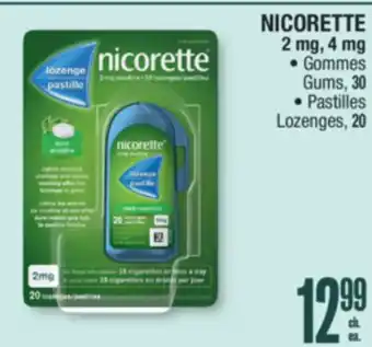 Jean Coutu NICORETTE 2 mg, 4 mg offer