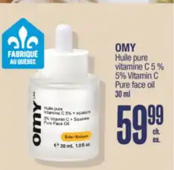 Jean Coutu OMY 5% Vitamin C Pure face oil offer