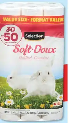 Jean Coutu SELECTION Bathroom tissue offer