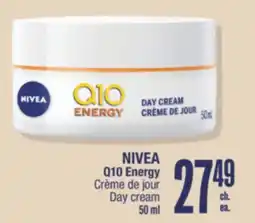 Jean Coutu NIVEA Q10 Energy Day cream offer