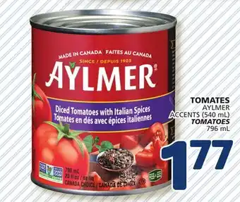 Marché Bonichoix AYLMER TOMATOES offer