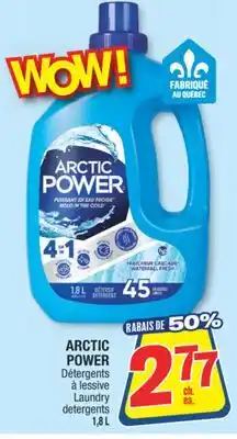 Jean Coutu ARCTIC POWER Laundry detergents offer