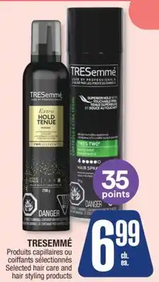 Jean Coutu TRESEMMÉ Selected hair care and hair styling products offer