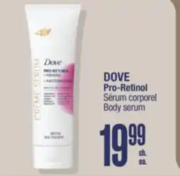 Jean Coutu DOVE Pro-Retinol Body serum offer