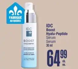 Jean Coutu IDC Boost Hyalu-Peptide Serum offer