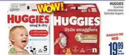 Jean Coutu HUGGIES Selected diapers offer