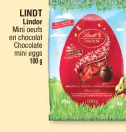 Jean Coutu LINDT Lindor Chocolate mini eggs offer