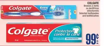 Jean Coutu COLGATE Selected toothpastes and toothbrushes offer