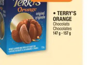 Jean Coutu • TERRY'S ORANGE Chocolats offer