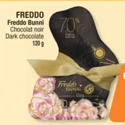 Jean Coutu FREDDO Freddo Bunni Dark chocolate offer