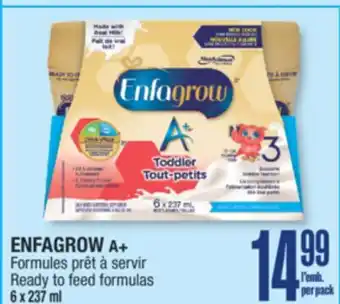 Jean Coutu ENFAGROW A+ Ready to feed formulas offer