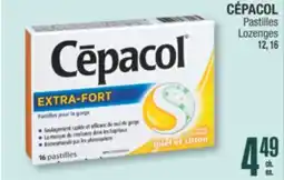 Jean Coutu CÉPACOL Pastilles Lozenges offer