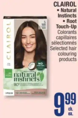 Jean Coutu CLAIROL Selected hair colouring products offer