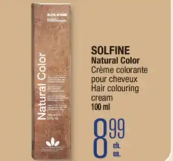 Jean Coutu SOLFINE Natural Color Hair colouring cream offer