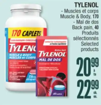 Jean Coutu TYLENOL Selected Products offer