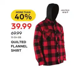 Pronature QUILTED FLANNEL SHIRT offer