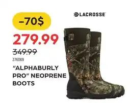 Pronature ALPHABURLY PRO NEOPRENE BOOTS offer