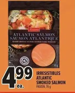 Metro Irresistibles atlantic smoked salmon offer