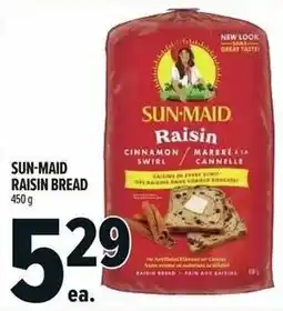 Metro Sun-maid raisin bread offer