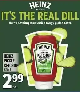 Metro Heinz pickle ketchup offer