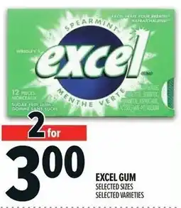 Metro Excel gum offer